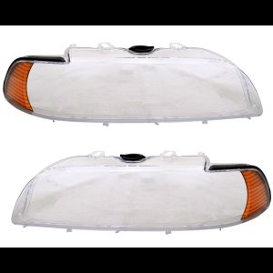 Bmw E39 Hella Facelift Ajovalon linssit keltaiset