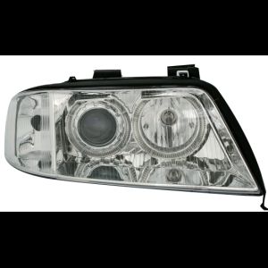 Audi A6 Typ 4B, 5/97-9/99 Angel eyes valot kromi ,960363