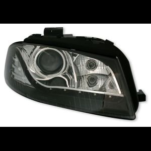 AUDI A3 8P, 5/03 - 6/08,Sportback,9/04 - tummat Evil eyes valot, 960808