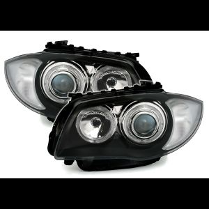 BMW E87 LED Angel eyes musta 961090