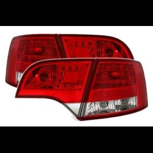 Audi A4 B7 AVANT 11/04-3/08 LED takavalot puna-kirkas 62-BERE4