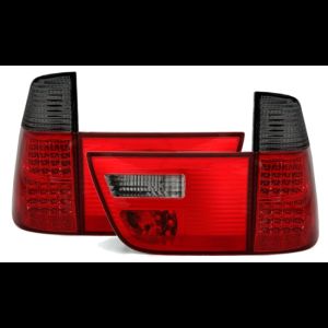 Bmw E53 LED takavalot puna-savu