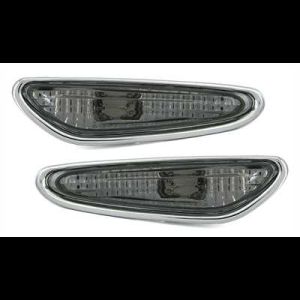 Sivuvilkut Bmw E46 Facelift kromi-savu J0WD2