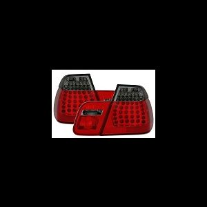 Bmw E46 Sedan 05/98-09/01 LED puna-savu takavalot BM102-BEDE4