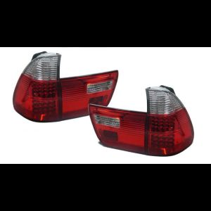 Bmw E53 LED takavalot puna-kirkas