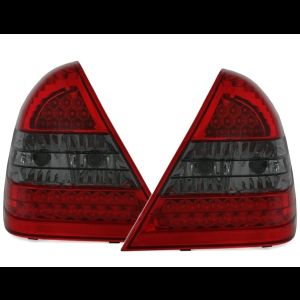 MB W202 puna-savu LED takavalot