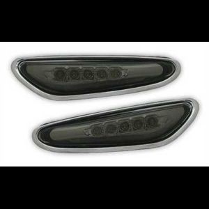Bmw E60 LED sivuvilkku savu-kromi