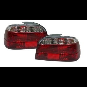 Bmw E38 takavalot puna-kirkas