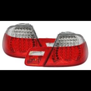 Bmw E46 Coupe 99-3/03 LED puna-kirkas takavalot BM103-BERE4