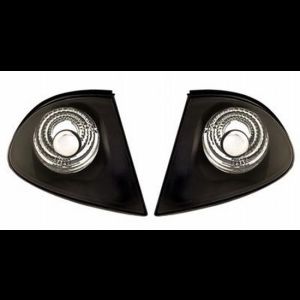 Etuvilkut musta/kirkas Bmw E46 Sedan/Touring 98-01