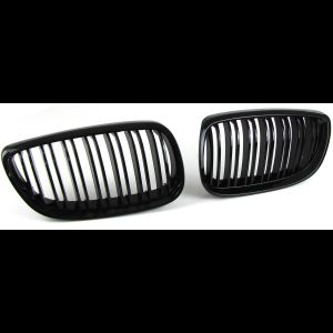 Mustat "M3 look" munuaiset Bmw E92/E93 prefacelift kiiltävä