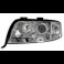 Audi A6 4B C5, 5/01-4/04 Angel eyes XENON valot kromi ,960772