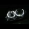 BMW E90/E91 LED Angel eyes musta