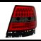 Audi A4 B5 Sedan 11/94-9/00 LED takavalot puna-savu