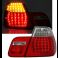 Bmw E46 Sedan 98-9/01 LED puna-kirkas takavalot