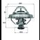 Bmw E34 ja E36 M50, M52 termostaatti Behr 92ast